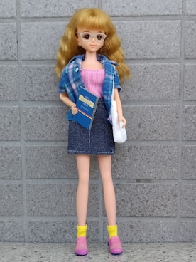 「アイテム（バッグ）」を使った、やんちゃっちゃんさん（レディース・165cm・10代）の夏コーディネート