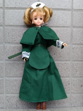 「アイテム（セットアップ）」を使った、やんちゃっちゃんさん（レディース・165cm）の秋コーディネート