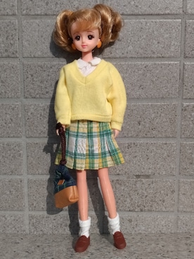 「アイテム（シャツワンピース）」を使った、やんちゃっちゃんさん（レディース・165cm）の秋コーディネート