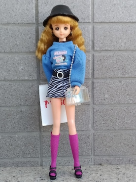 「アイテム（ピアス（両耳用））」を使った、やんちゃっちゃんさん（レディース・165cm）の冬コーディネート