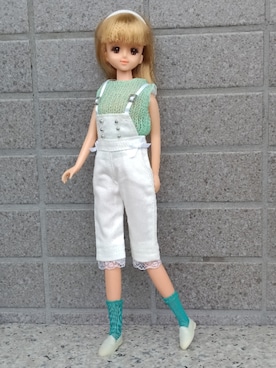 「カチューシャ」｜やんちゃっちゃんさん（レディース・165cm）の夏コーディネート