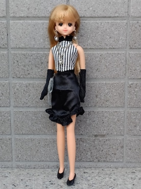 「TAKARAのアイテム（パンプス、ブラック系）」を使った、やんちゃっちゃんさん（レディース・165cm）の春コーディネート