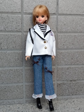 「アイテム（アクセサリー）」を使った、やんちゃっちゃんさん（レディース・165cm・10代）の冬コーディネート