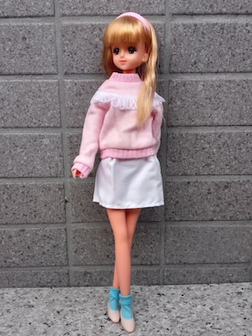 「アイテム（バレエシューズ）」を使った、やんちゃっちゃんさん（レディース・165cm・10代）の春コーディネート