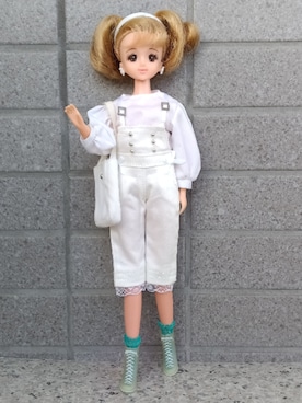 「カチューシャ」｜やんちゃっちゃんさん（レディース・165cm）の春コーディネート