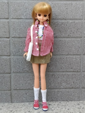「スクールガール」｜やんちゃっちゃんさん（レディース・165cm）の春コーディネート