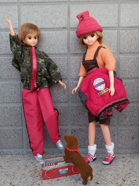 やんちゃっちゃんさん（レディース・165cm・10代）の冬コーディネート