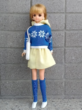 「アイテム（スウェット）」を使った、やんちゃっちゃんさん（レディース・165cm・10代）の冬コーディネート