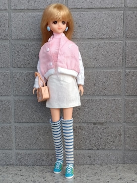 「アイテム（レッグウェア）」を使った、やんちゃっちゃんさん（レディース・165cm）の秋コーディネート