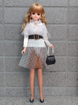 「アイテム（タイツ/ストッキング）」を使った、やんちゃっちゃんさん（レディース・165cm）の秋コーディネート