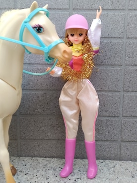 「アイテム（ペットグッズ）」を使った、やんちゃっちゃんさん（レディース・165cm）の冬コーディネート