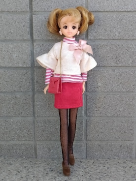 「Handmade（ハンドメイド）のアイテム（トップス）」を使った、やんちゃっちゃんさん（レディース・165cm）の冬コーディネート