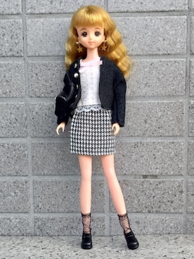 「アイテム（ピアス（両耳用））」を使った、やんちゃっちゃんさん（レディース・165cm）の秋コーディネート