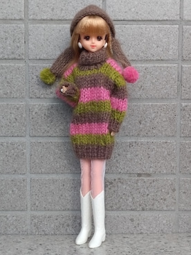 やんちゃっちゃんさん（レディース・165cm）の冬コーディネート