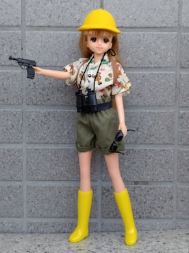 やんちゃっちゃんさん（レディース・165cm）の夏コーディネート