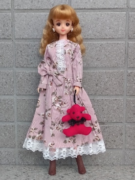 「アイテム（ピアス（両耳用））」を使った、やんちゃっちゃんさん（レディース・165cm）の秋コーディネート