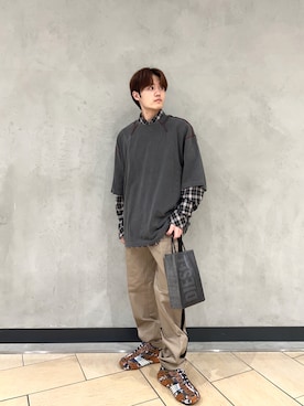 SHOTAさんの（DIESEL | ディーゼル）を使ったコーディネート