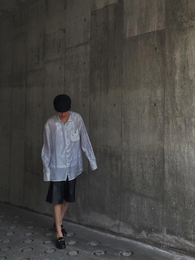 「アイテム（ローファー）」を使った、yuki91239123さん（メンズ・180cm）の秋コーディネート