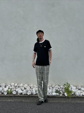 「LACOSTE（ラコステ）のアイテム」を使った、yuki91239123さん（メンズ・180cm）の秋コーディネート