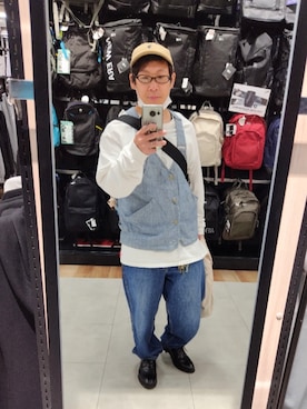 「GILDAN（ギルダン）のアイテム」を使った、だいすけさん（メンズ・157cm）の春コーディネート