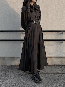 「grounds（グラウンズ）のアイテム」を使った、liliさん（レディース・158cm）の春コーディネート