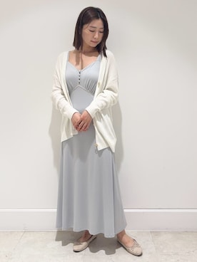 「SNIDEL HOME（スナイデルホーム）のアイテム」を使った、SNIDEL HOMEさん（レディース・159cm）の夏コーディネート
