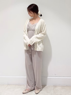 「SNIDEL HOME（スナイデルホーム）のアイテム」を使った、SNIDEL HOMEさん（レディース・159cm）の夏コーディネート