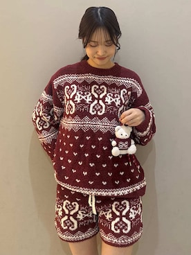 「アイテム（キーケース/キーアクセサリー）」を使った、SNIDEL HOMEさん（レディース・158cm）の秋コーディネート