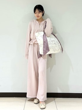「ヘアクリップ」｜SNIDEL HOMEさん（レディース・150cm）の春コーディネート