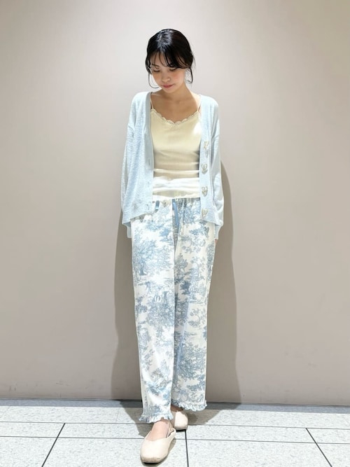 silk】カップインキャミソール（ルームウェア/パジャマ）｜SNIDEL HOME