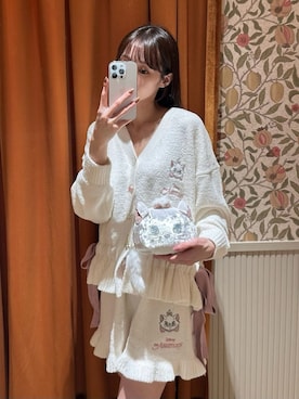 「アイテム（ポーチ）」を使った、SNIDEL HOMEさん（レディース・153cm）の冬コーディネート