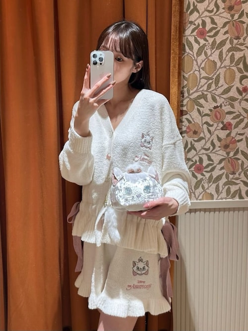 スターバックス テディベア柄 パジャマ、カーディガンセット WEB＆一部直営店舗限定カラーあり】【The Aristocats】デザインボタン