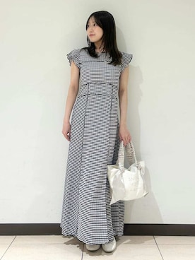 「SNIDEL HOME（スナイデルホーム）のアイテム」を使った、SNIDEL HOMEさん（レディース・150cm）の夏コーディネート