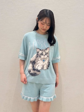 「アイテム（ルームウェア）」を使った、SNIDEL HOMEさん（レディース・158cm）の夏コーディネート
