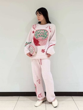 「アイテム（ルームウェア）」を使った、SNIDEL HOMEさん（レディース・153cm）の秋コーディネート