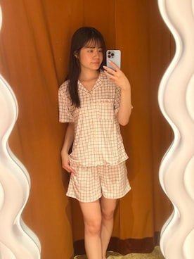 「アイテム（ルームウェア）」を使った、SNIDEL HOMEさん（レディース・160cm）の夏コーディネート