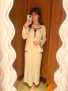 「アイテム（ルームワンピース）」を使った、SNIDEL HOMEさん（レディース・160cm）の夏コーディネート