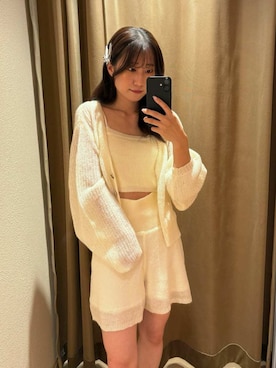 「アイテム（ルームウェア/パジャマ）」を使った、SNIDEL HOMEさん（レディース・154cm）の秋コーディネート