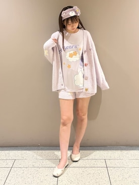 「アイテム（ヘアバンド）」を使った、SNIDEL HOMEさん（レディース・161cm）の秋コーディネート