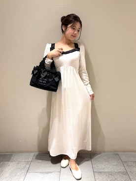 「アイテム（ルームウェア）」を使った、SNIDEL HOMEさん（レディース・156cm）の秋コーディネート