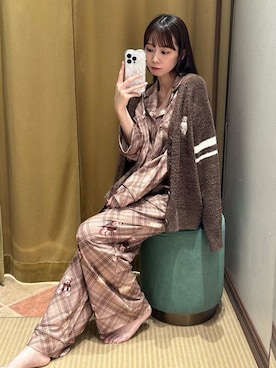 「アイテム（ルームウェア）」を使った、SNIDEL HOMEさん（レディース・153cm）の秋コーディネート