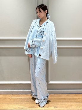 「ヘアクリップ」｜SNIDEL HOMEさん（レディース・153cm）の冬コーディネート
