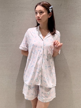 「アイテム（ヘアピン）」を使った、SNIDEL HOMEさん（レディース・159cm）の夏コーディネート