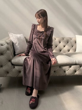 「アイテム（インテリア）」を使った、SNIDEL HOMEさん（レディース・153cm）の秋コーディネート