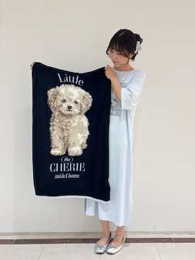 「SNIDEL HOME（スナイデルホーム）のアイテム」を使った、SNIDEL HOMEさん（レディース・154cm）の夏コーディネート