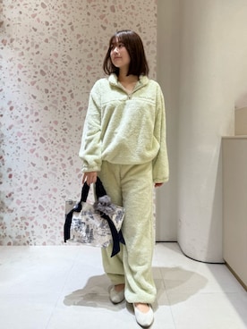 「アイテム（ルームウェア）」を使った、SNIDEL HOMEさん（レディース・152cm）の秋コーディネート