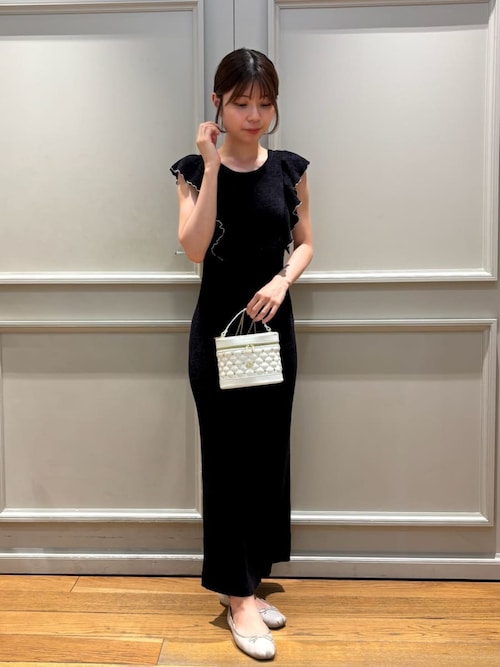 pium ビジューキルティングバニティバッグ 白 ビジューキルティングバニティバッグ – pium