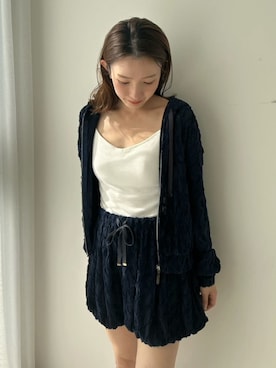 「SNIDEL HOME（スナイデルホーム）のアイテム」を使った、SNIDEL HOMEさん（レディース・159cm）の春コーディネート
