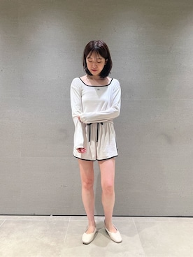 「アイテム（ルームウェア）」を使った、SNIDEL HOMEさん（レディース・158cm）の秋コーディネート