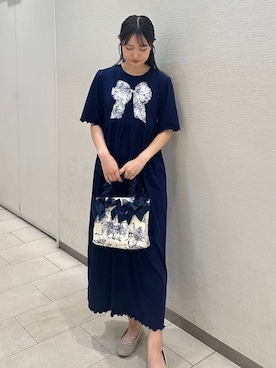 「アイテム（ルームウェア/パジャマ）」を使った、SNIDEL HOMEさん（レディース・158cm）の秋コーディネート